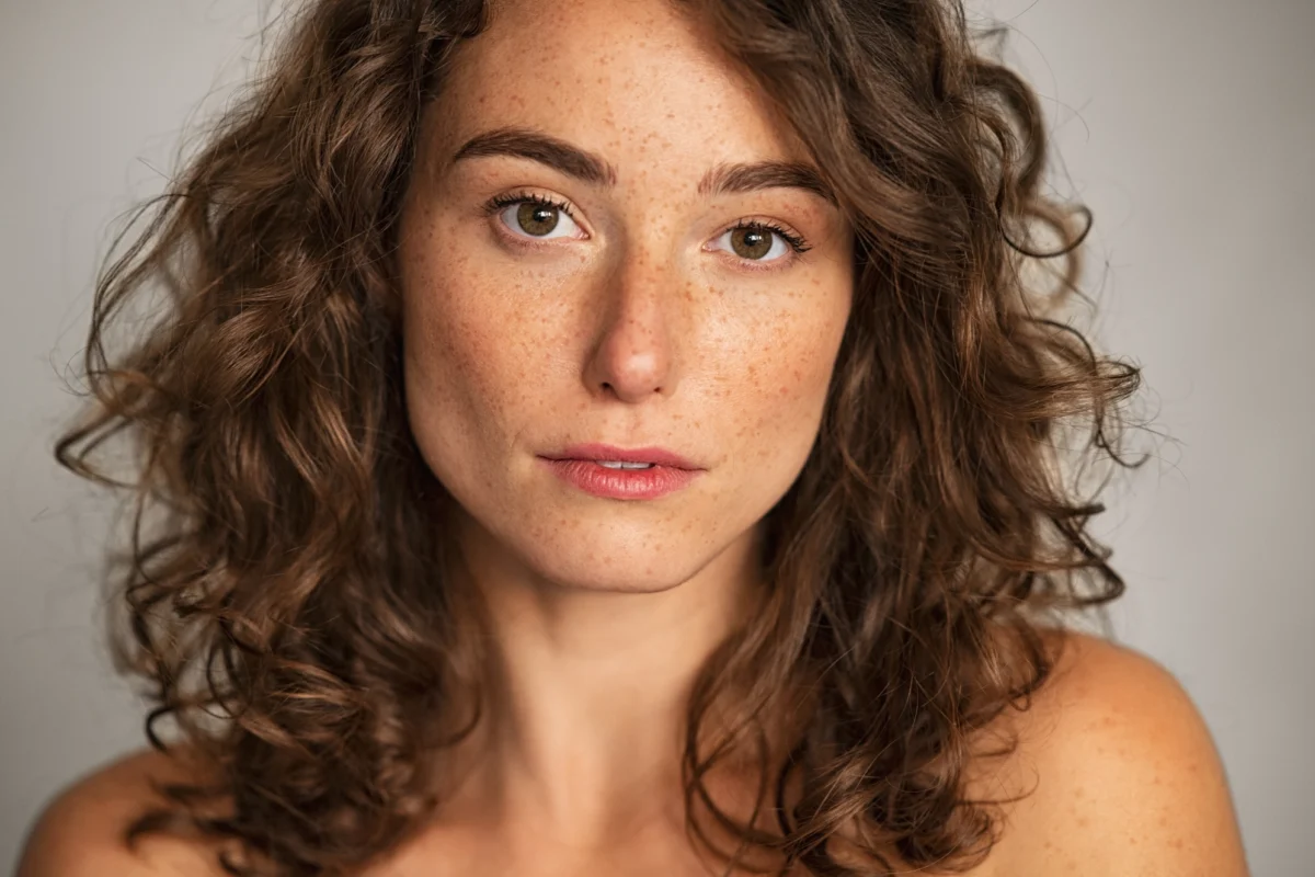 Close-up of woman with natural skin, perfect for dermal fillers treatment